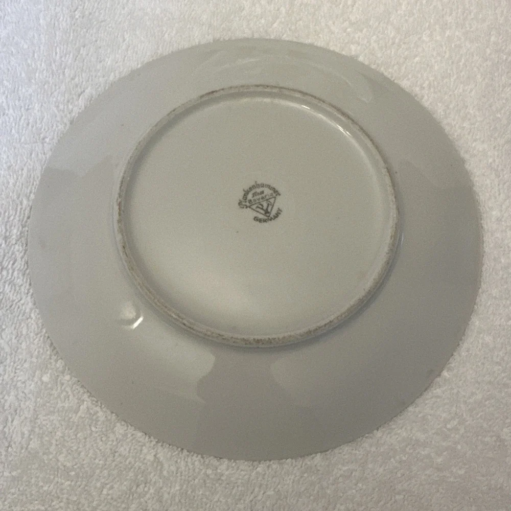 PLANKENHAMMER FLOSS Bavaria (Set of 2) Porcelain Salad Dessert Plate‎ 7.75